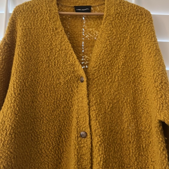 Land Of Distraction Long Wool Cardigan Sweater - Picture 4 of 14